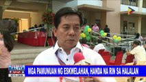 Mga pamunuan ng eskwelahan, handa na rin sa halalan