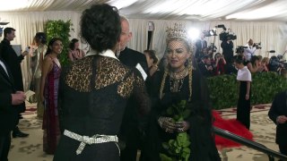Madonna Blesses Liza Koshy and Talks Religious Met Gala 2018