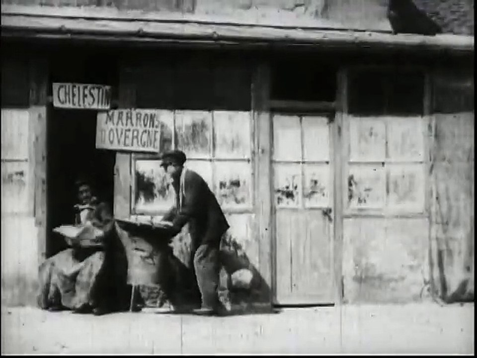 "Le marchand de marrons", Film Lumière