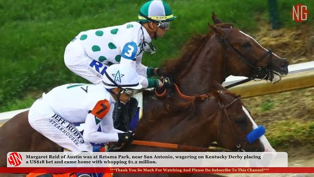 Woman Wins $1.2M With $18 Bet At Kentucky Derby