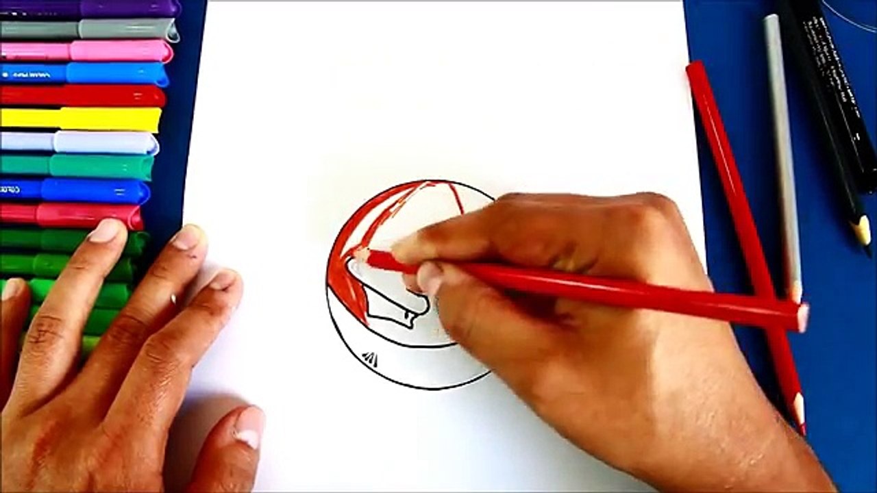 How to draw VOLTORB (Pokemon GO) | Cómo dibujar Pokebola Voltorb (Pókemon GO)