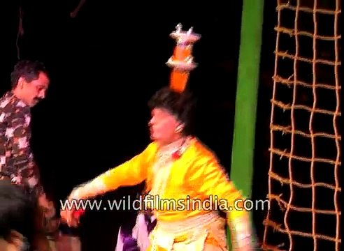 Feat of balance- Indian balancing act