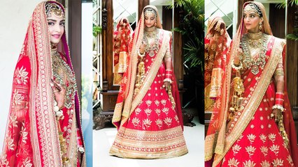 Sonam Kapoor Wedding: Sonam's FIRST BRIDAL look out! | FilmiBeat