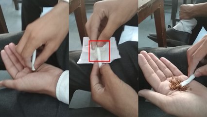 क्लास में मौजूद था टीचर, छात्र कर रहे थे नशाखोरी, वीडियो हुआ वायरल