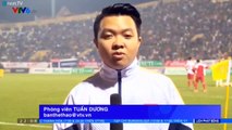 VTV6 Tổng hợp trận Nam Định 0-1 Hải Phòng Vòng 3 Vleague 2018 CĐV Nam Định phủ kín sân Thiên Trường
