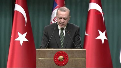 Sırbistan Cumhurbaşkanı Ankara'da, Ortak İmza Töreni ve Basın Toplantısı