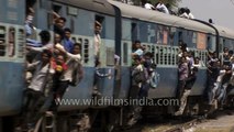 Crowded trains are not how every Indian train commuter gets home - this is truly dystopian India