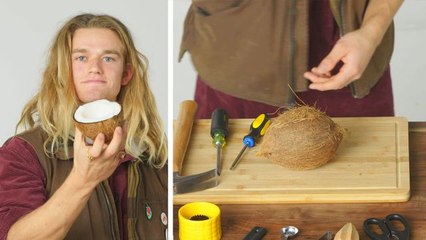 How to Crack a Coconut