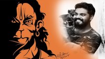 Karan Acharya artist of viral Hanuman vector wants to copyright the image