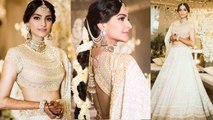 Sonam Kapoor Wedding: Sangeet lehenga took 2 years to get complete; Know more | Fimibeat