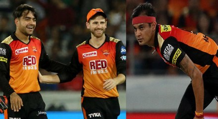 குறைந்த ரன்கள் எடுத்தும்  சன்ரைசர்ஸ் ஐதராபாத் அணி வெற்றி பெறுவது எப்படி?- வீடியோ