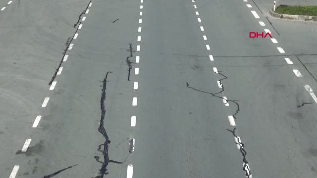 Rize Karadeniz Sahil Yolu'ndaki Çatlaklara Onarım-Hd