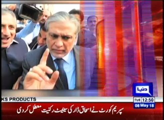 Great Action of Chief Justice Against Ishaq Dar