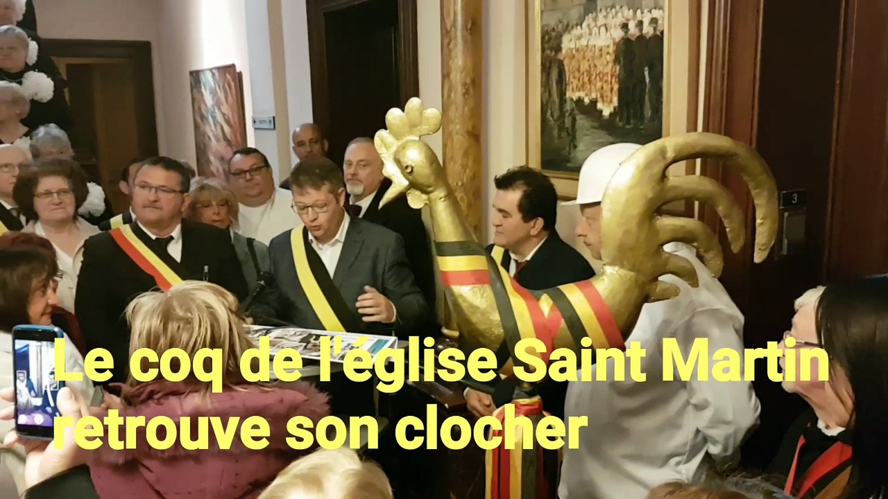 Morlanwelz: le coq a retrouvé son clocher