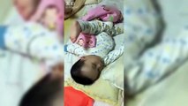 Tổng hợp dáng ngủ BÁ ĐẠO của các em bé =))