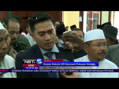 Hakim Tolak Seluruh Gugatan HTI - NET 5