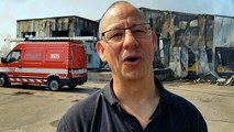 Incendie à Dour - Les explications de Baudouin Vervaeke