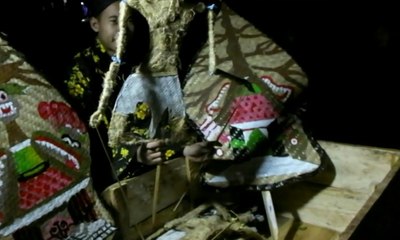 Kesenian Wayang Bambu Kini Hampir Punah