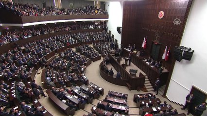 Cumhurbaşkanı Erdoğan: 'Kendilerine farklı hedefler tayin edenlere 'güle güle' demekten başka elimizden bir şey gelmezdi' - TBMM