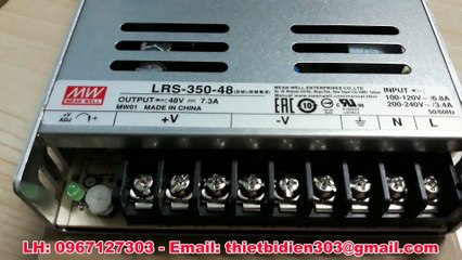 Mean Well LRS-350-48 chính hãng giá rẽ