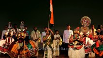 Dance troupe from Kerala and Thailand pay respect to National Anthem