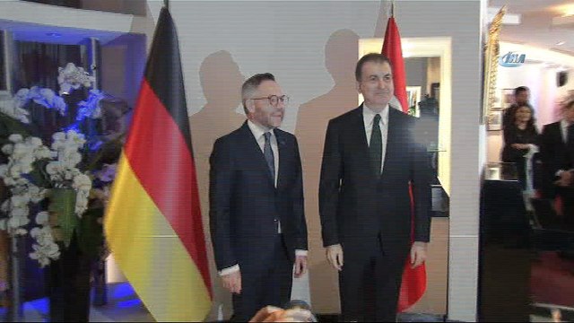 AB Bakanı Çelik, Roth ile çalışma yemeğinde bir araya geldi