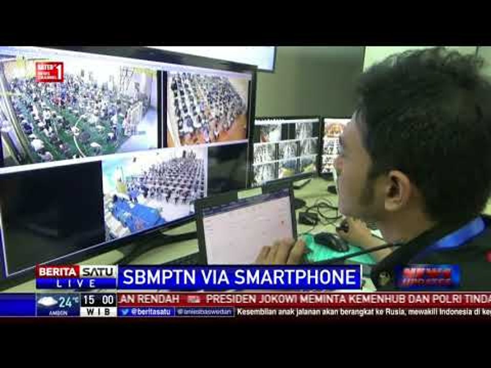 1.500 Peserta Ikuti Ujian SBMPTN via Android
