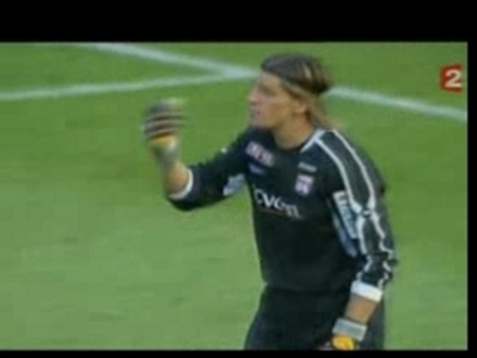 Arrêt de Grégory Coupet 2