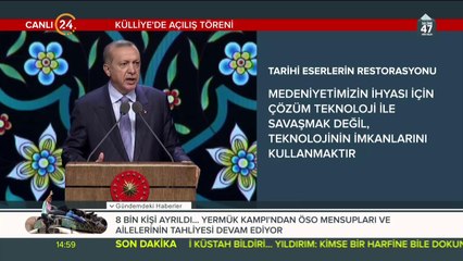 Külliye'de açılış töreni