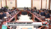 Moon urges parliament to review US$3.6 bil. supplementary budget ahead of one year anniv. in office