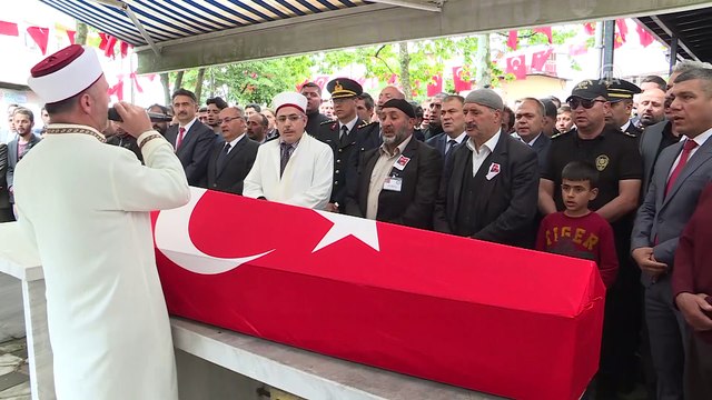 Şehit gece bekçisi Kocatürk son yolculuğuna uğurlandı - İSTANBUL