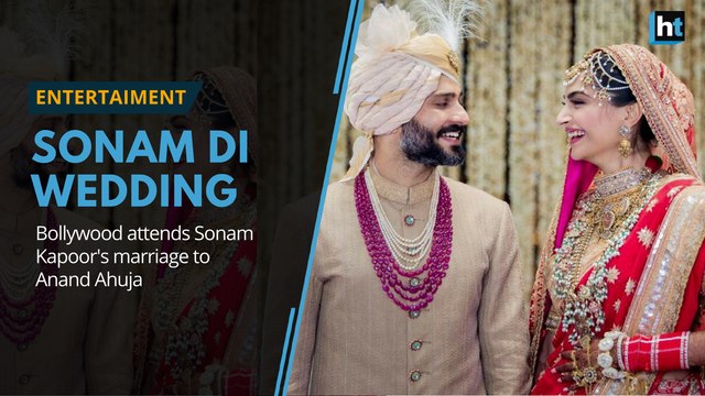 Sonam Kapoor marries Anand Ahuja, Bollywood stars in attendance