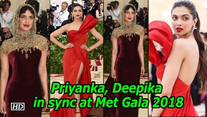 Priyanka, Deepika in sync at Met Gala's Catholic theme | Met Gala 2018