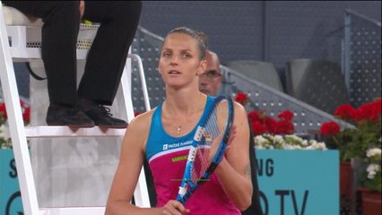 Madrid - Pliskova remporte le duel contre Azarenka