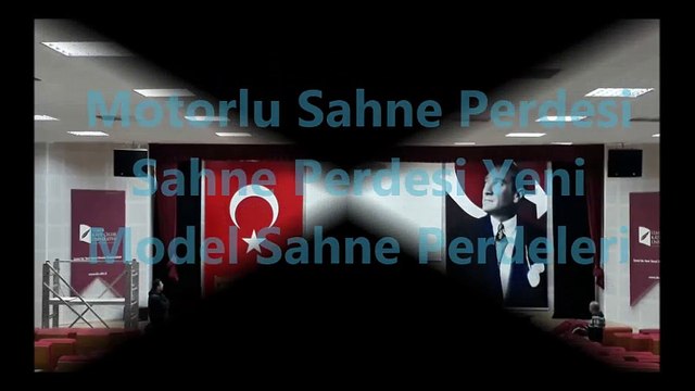 Motorlu Sahne Perdesi Deneyim Motorlu Sahne Perdesi Sistemleri Yeni Model Perdeler