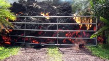 Lava Destroying Everything in Its Path