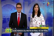 Huaraz: ocho heridos deja motín en penal Víctor Pérez Liendo