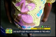 Tingo María: policía capturó a sujeto que violó a su sobrina de 3 años