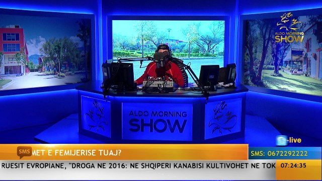 Aldo Morning Show/ Bashkohet Halimi dhe Bona nga Tirana (30.10.17)