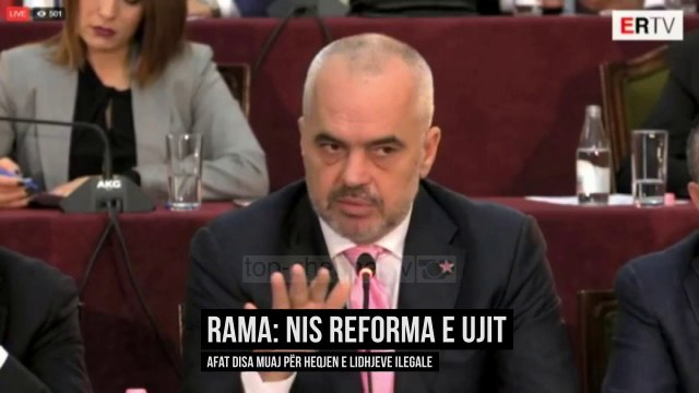 Rama i pret fondet Akademisë, njofton dhe reformë për ujin - Top Channel Albania - News - Lajme