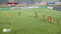 Lê Sỹ Minh sút phạt ghi bàn thắng siêu phẩm trong trận gặp TPHCM Vòng 5 VLeague 1 - 2018