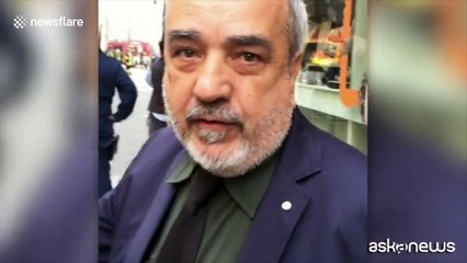 'I saw the fire and got everyone out': Off-duty cop describes Rome bus blaze