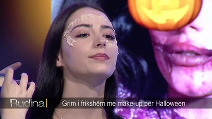 Rudina/ Si te realizoni nje maske te frikshme per Halloween (30.10.17)