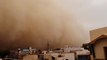 Wall of Dust Engulfs North Indian Town as Storms Continue