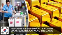 Petugas kebersihan di Seoul temukan emas batang senilai $325,000 - TomoNews