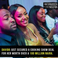 Davido Launches Cooking Show For Girlfriend Chioma