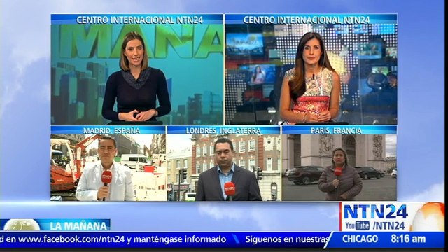 Fuga de gas causó caos y obligó al desalojo de varias propiedades en el centro de Madrid, España