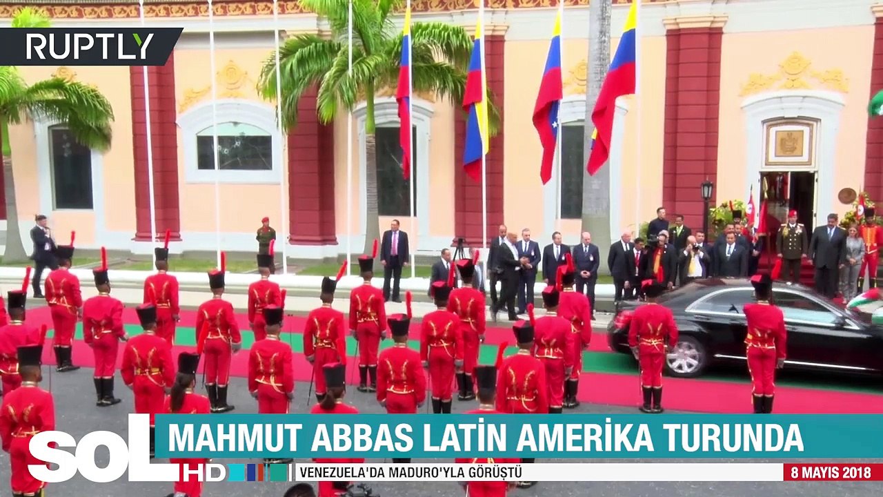 MAHMUT ABBAS LATİN AMERİKA TURUNDA