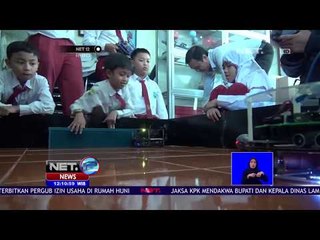 Robot Soccer Karya Anak SD di Surabaya - NET 12