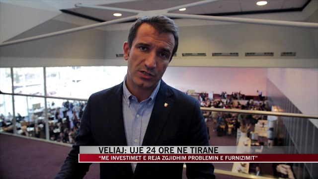 Veliaj: Ujë 24-orë në Tiranë! - News, Lajme - Vizion Plus